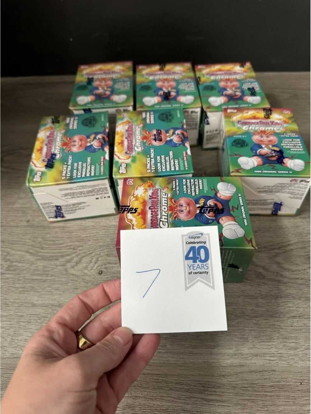 2022 Topps Garbage Pail Kids Chrome Blaster Box Sealed NEW 1986 Series 5